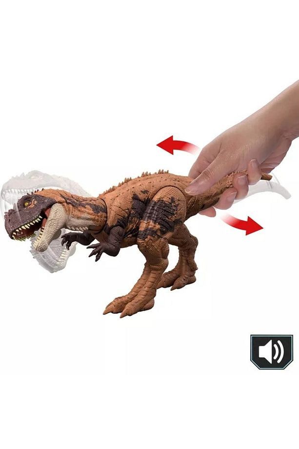 Jurassic World Chaos Theory Wild Roar Kryptops Dinozor Figürü – Sesli ve Hareketli Oyuncak - 3