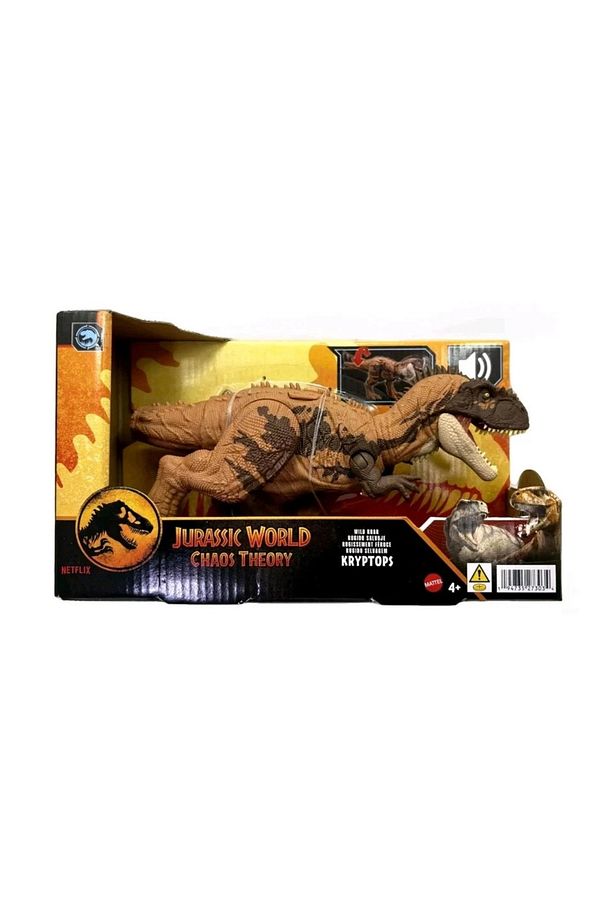 Jurassic World Chaos Theory Wild Roar Kryptops Dinozor Figürü – Sesli ve Hareketli Oyuncak - 6