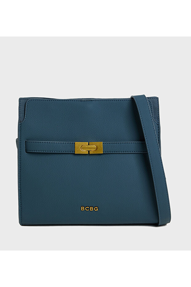 حقيبة ساتشل رمادية بمقبض علوي - 1