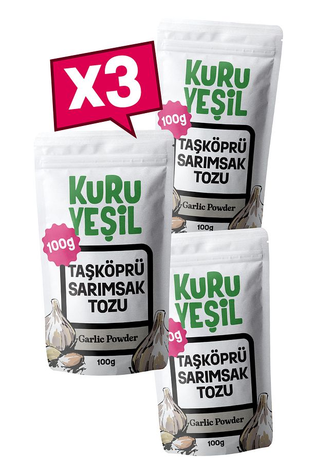 Sarımsak Tozu - Toz Sarımsak - Yerli - Taş Köprü - Sarımsak Toz - 300 gr - 1