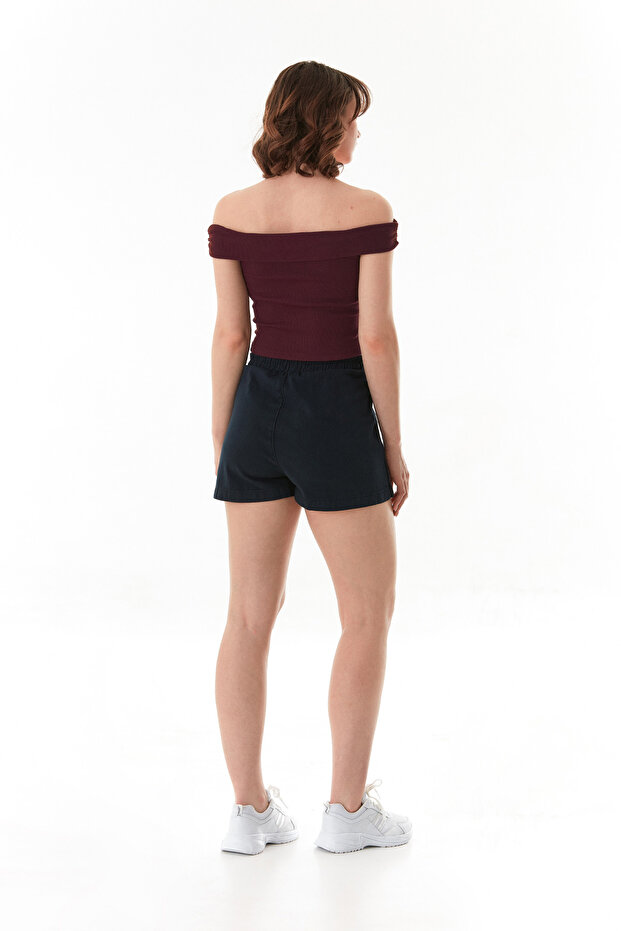 Basic Madonna Yaka Modal Bluz - 6