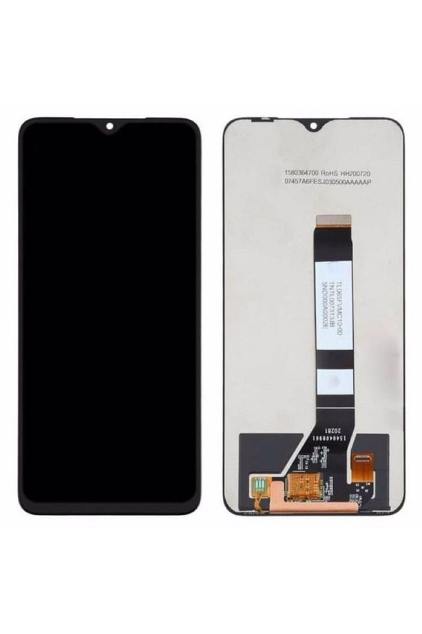 Xiaomi Poco M3 / Redmi 9t Lcd Ekran Dokunmatik Çıtasız Orj - Siyah - 1