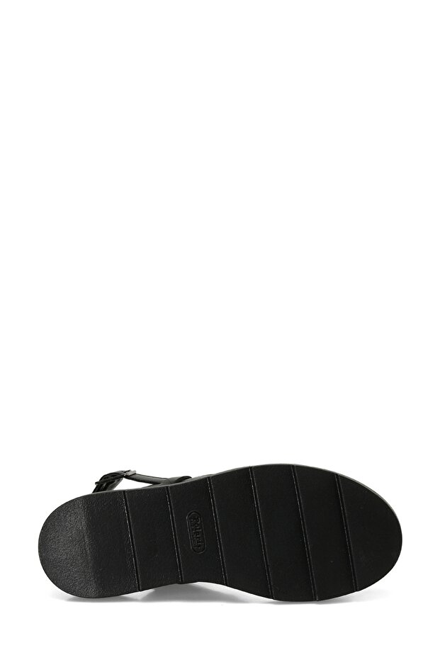 323605.Z 4FX Siyah Kadın Kalın Taban Sandalet - 6