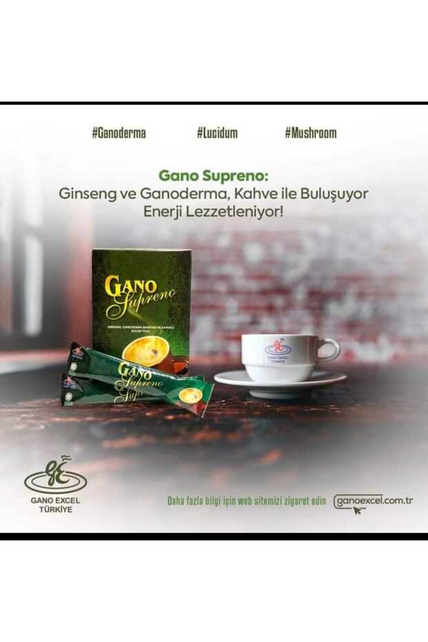 Gano Sopreno , Ganoderma Mantari Ve Kahveli Içecek Tozu - 1