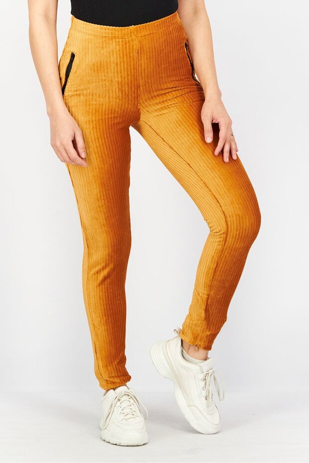 Women Regular Fit Textured Pull On Pants, California Sunrise