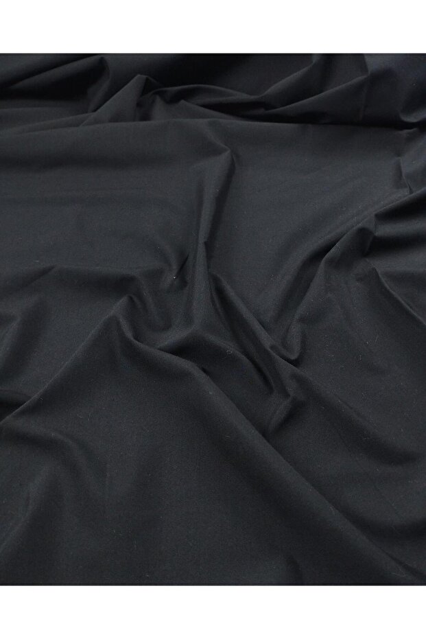 Cotton Synthetic Mixed Weaving in Black Color (Width 150 cm X Length 220 cm)