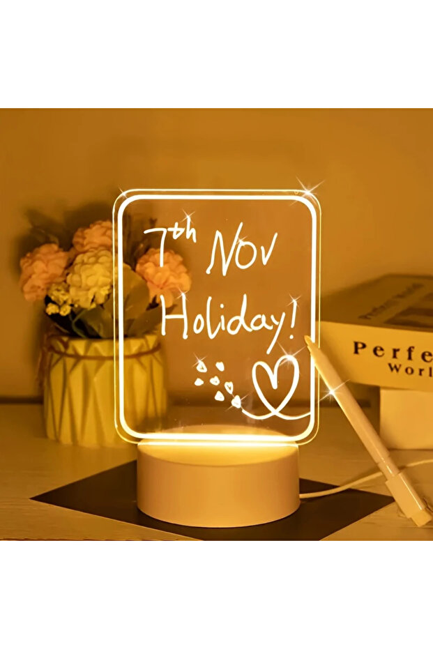 Led Çizim Tableti Gece Lambası - 1