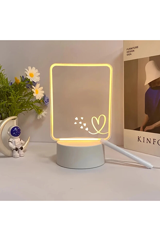 Led Çizim Tableti Gece Lambası - 4