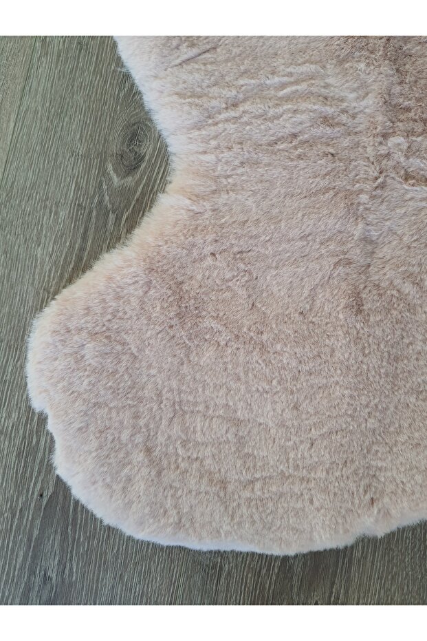 Peluş Post Halı-Pembe - 3