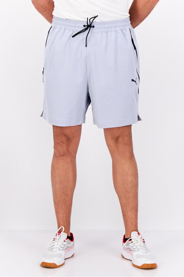 Men Sportswear Fit Outdoor Shorts, Grey