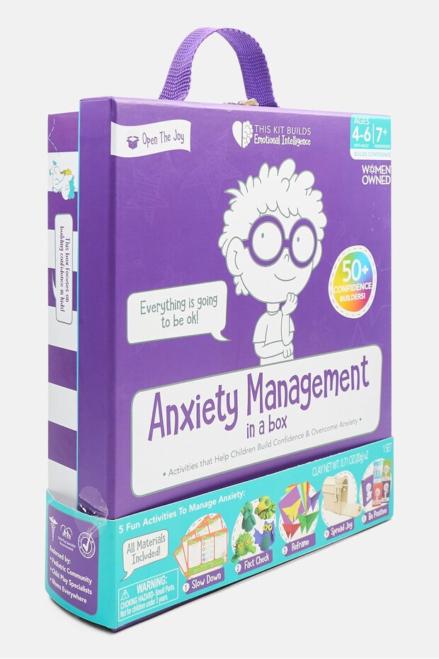 Anxiety Management In A Box, Purple Combo - 3
