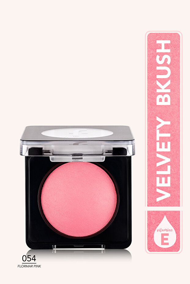 Shimmering Baked Blush - Baked Blush-On - 054 Flormar Pink - 8682536051507