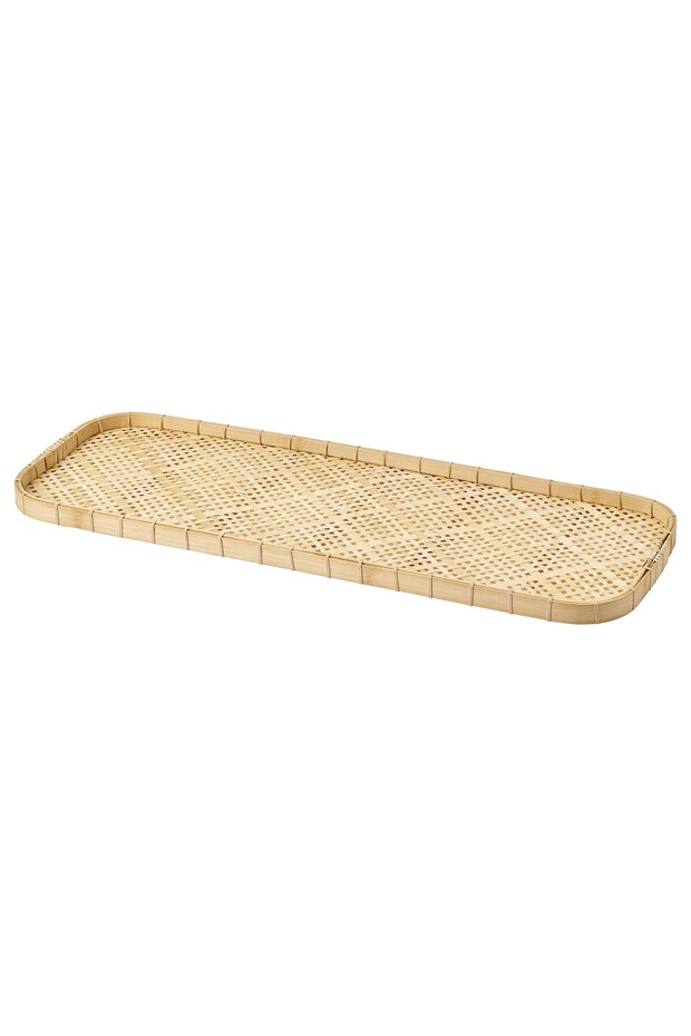 GR MÖRT Tray, bamboo, 71 x 27 cm