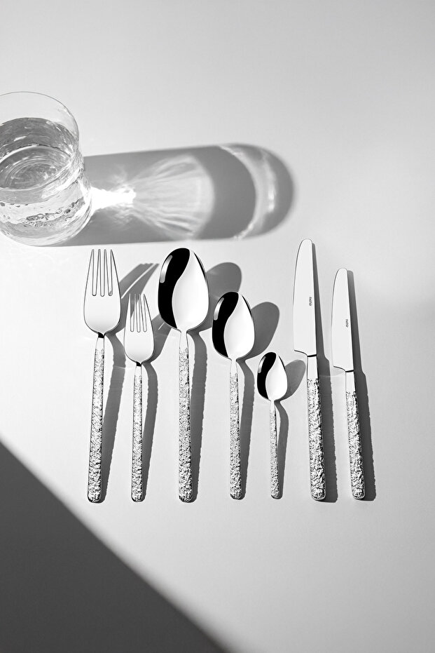 Lyon Plain 12-Person 84-Piece Boxed Cutlery Set