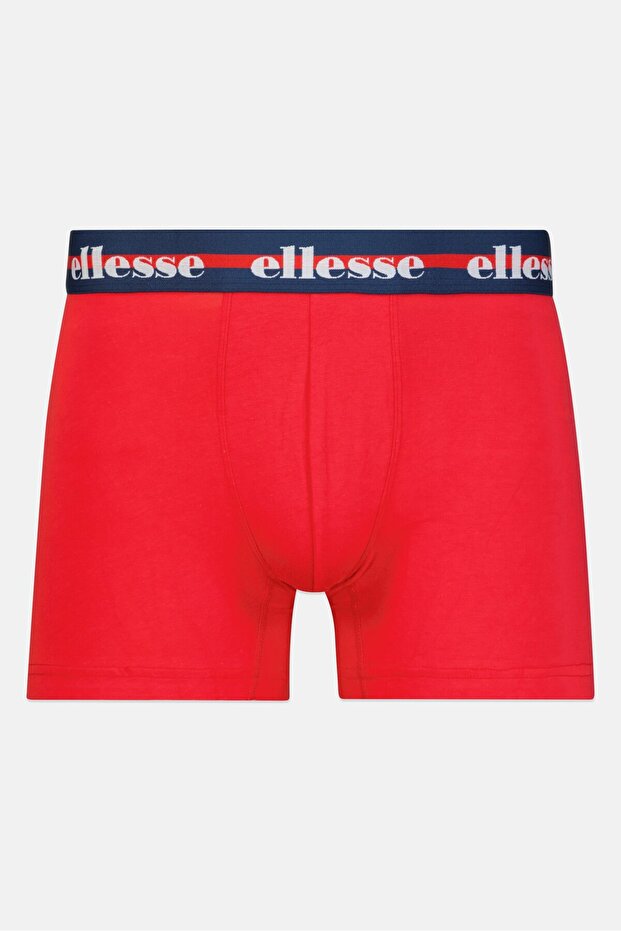 مجموعة من 3 سراويل داخلية بشعار العلامة التجارية للرجال، متعددة الألوان - 6