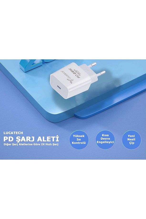Samsung Galaxy S24 / S24 FE / S24 Plus / S24 Ultra uyumlu JetCharge 35w Ultra hızlı şarj başlığı - 7