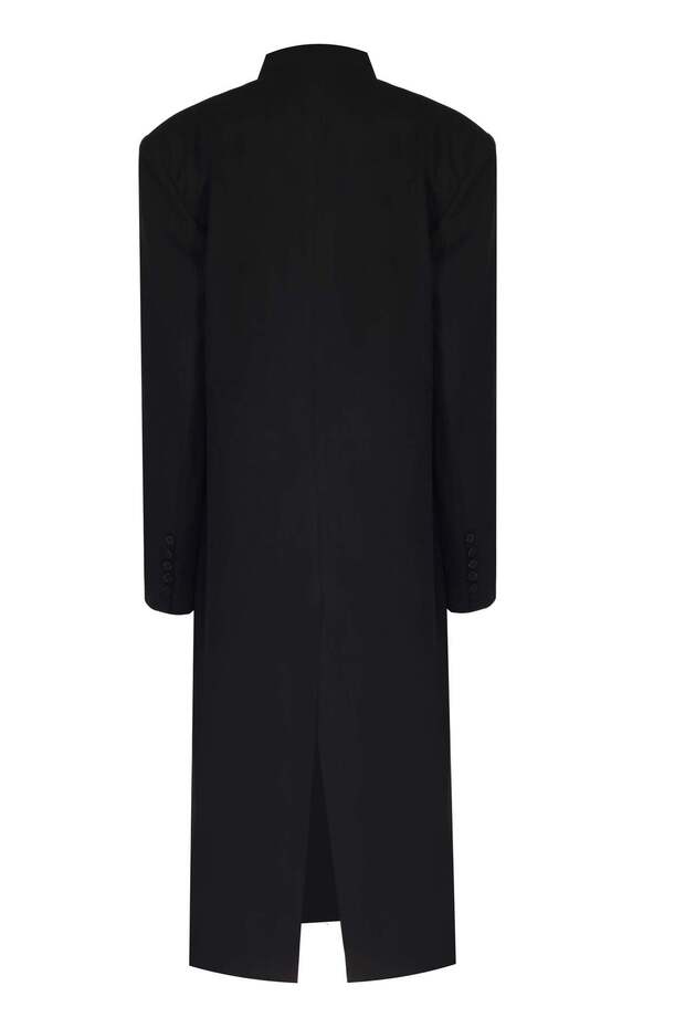 Black Ember Coat Siyah Palto - 2