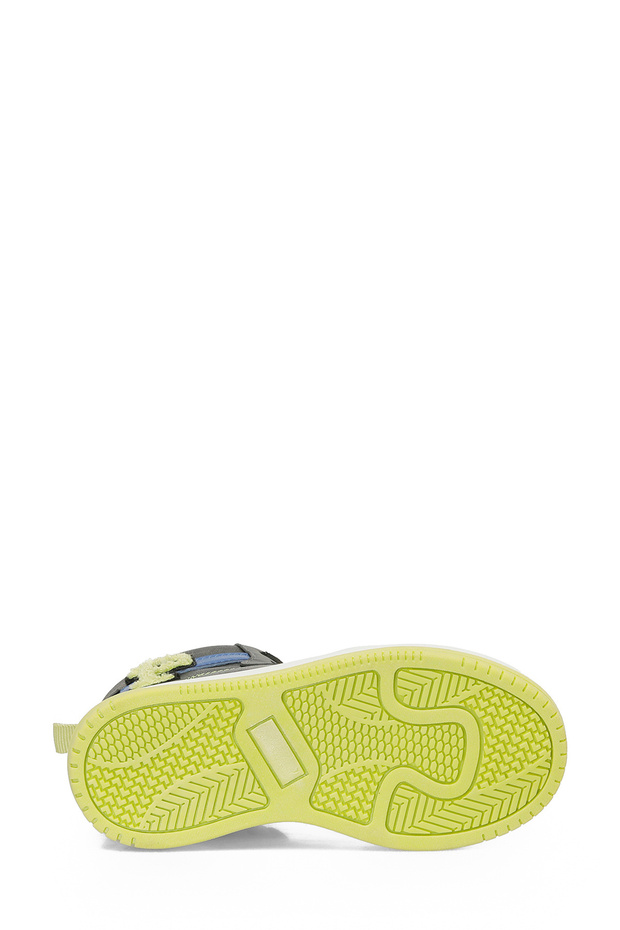 PATCH.P4PR Siyah Erkek Çocuk High Sneaker - 6