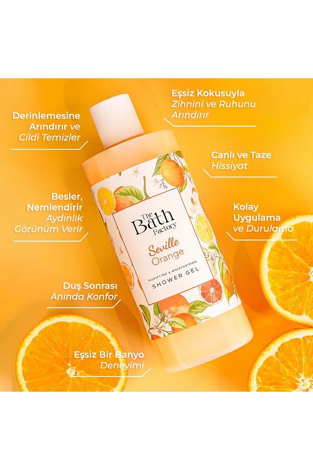Duş Jeli Seti (çilek - Vanilya - Turunç) 3 X 400 ml - 7