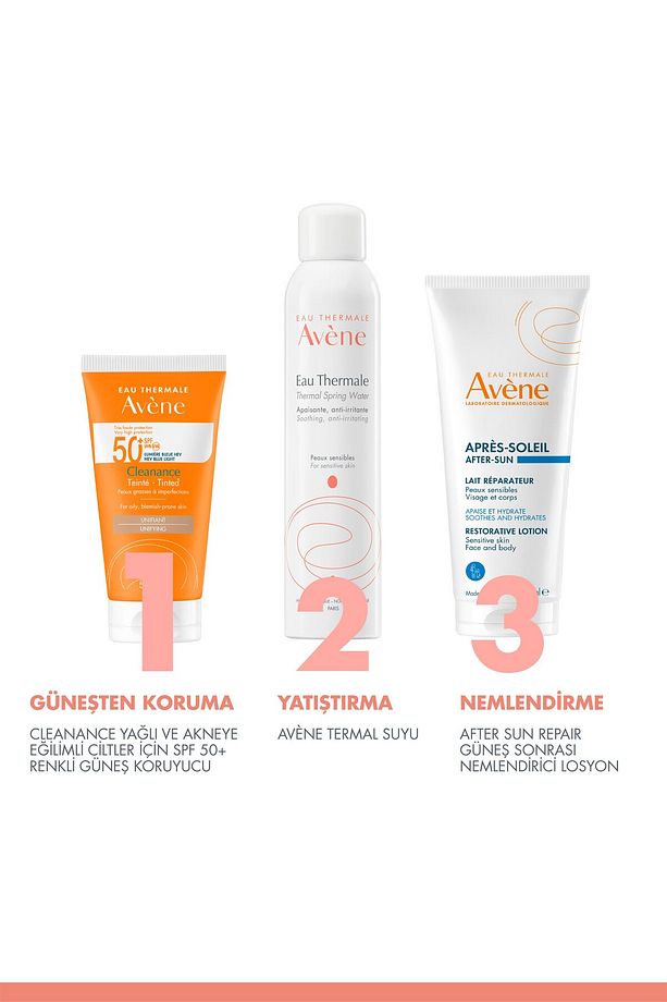 Cleanance SPF50+ Yağlı ve Akneye Eğilimli Ciltler için Yüksek Korumalı Renkli Güneş Kremi 50 ml - 7