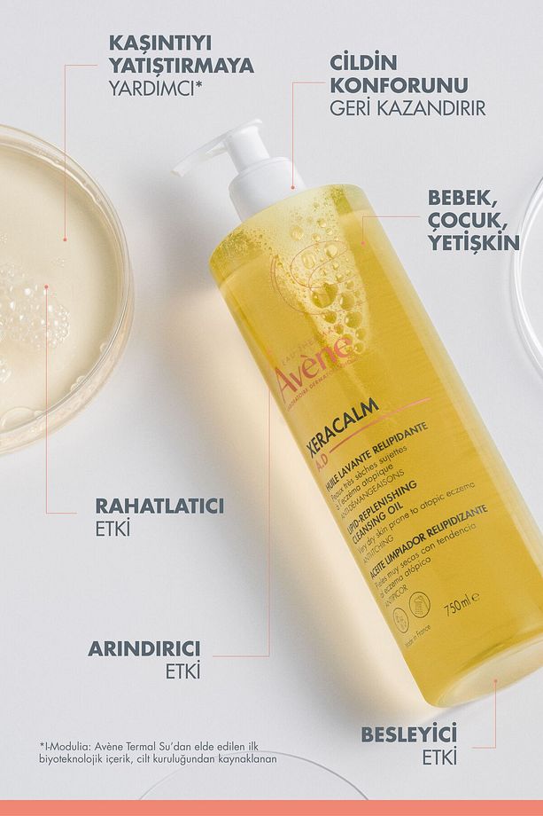 Xeracalm A.d.lipid-replenishing Atopiye Eğilimli Ciltler Için Yıkama Yağı 400 ml - 5