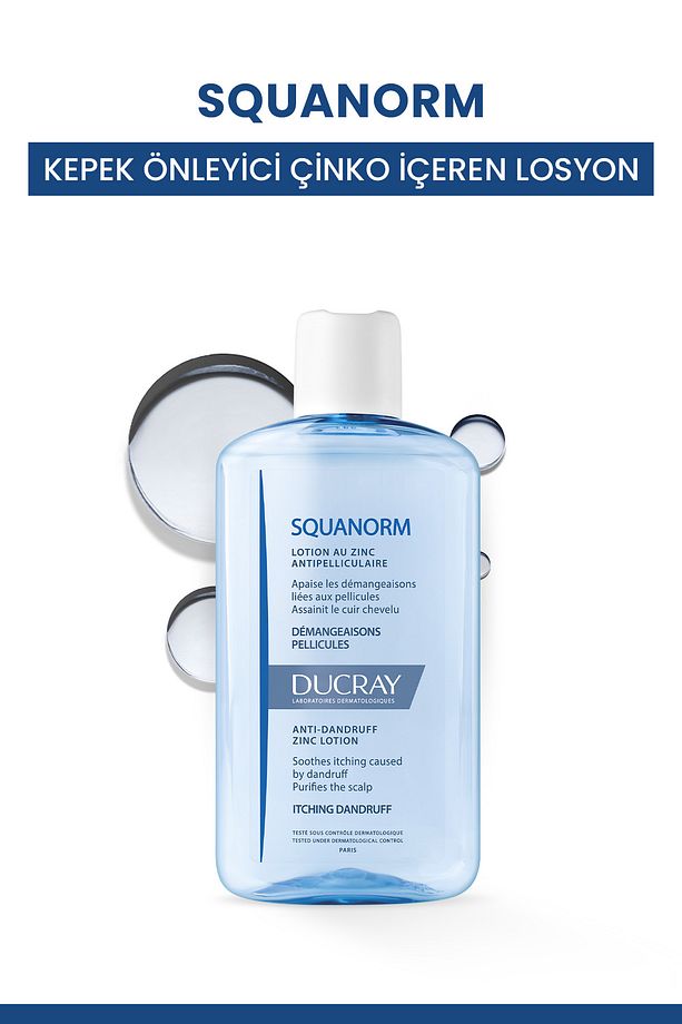 Squanorm Çinko İçeren Kepek Karşıtı Losyon 200 ml - 3