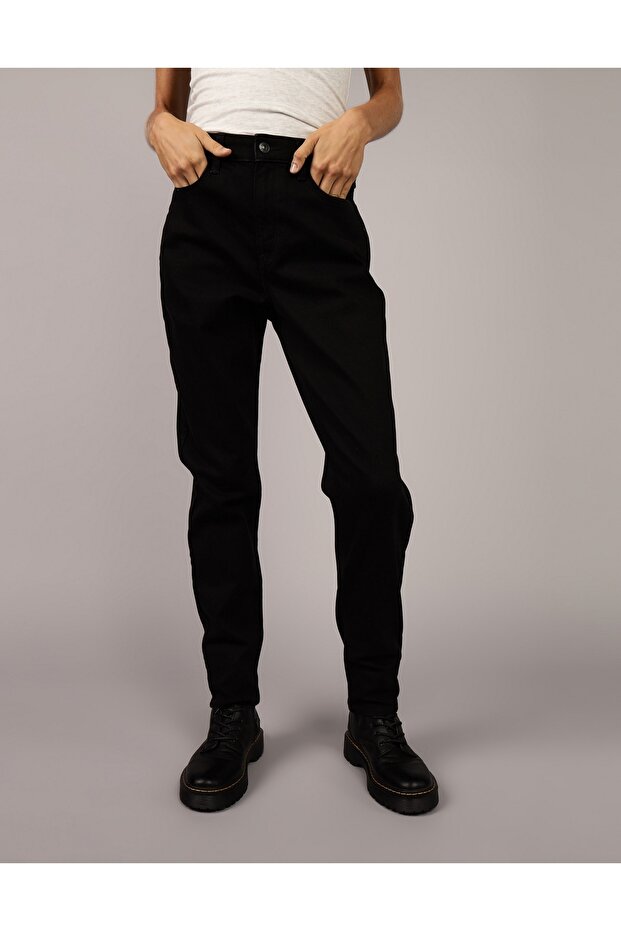 بنطلون جينز AE Stretch Mom - 3