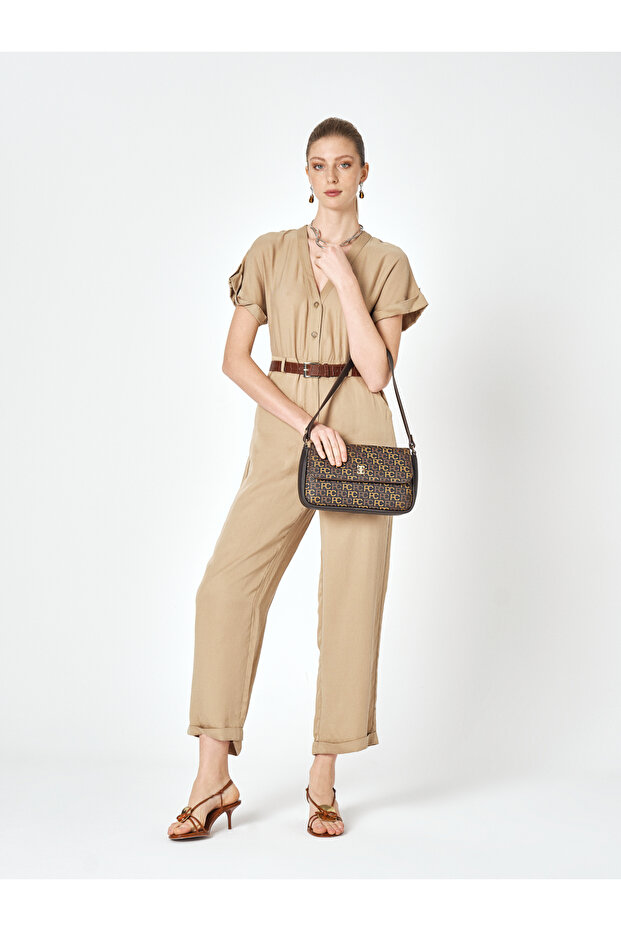Brown Women's Shoulder Bag 05Po25Y1995