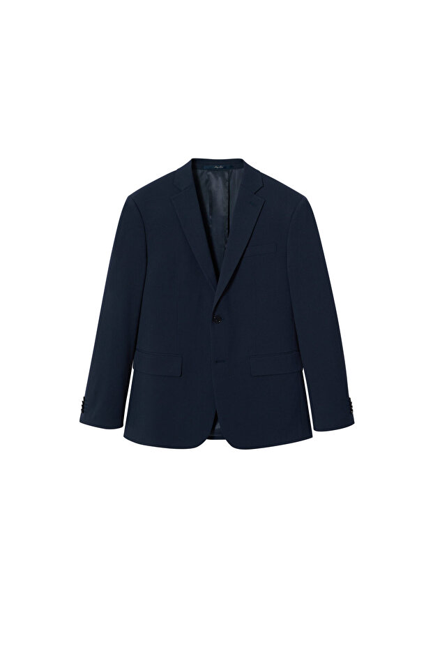 Dar Kesim Blazer Ceket - 2