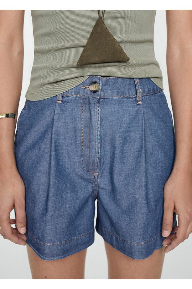 Pensli denim şort - 3