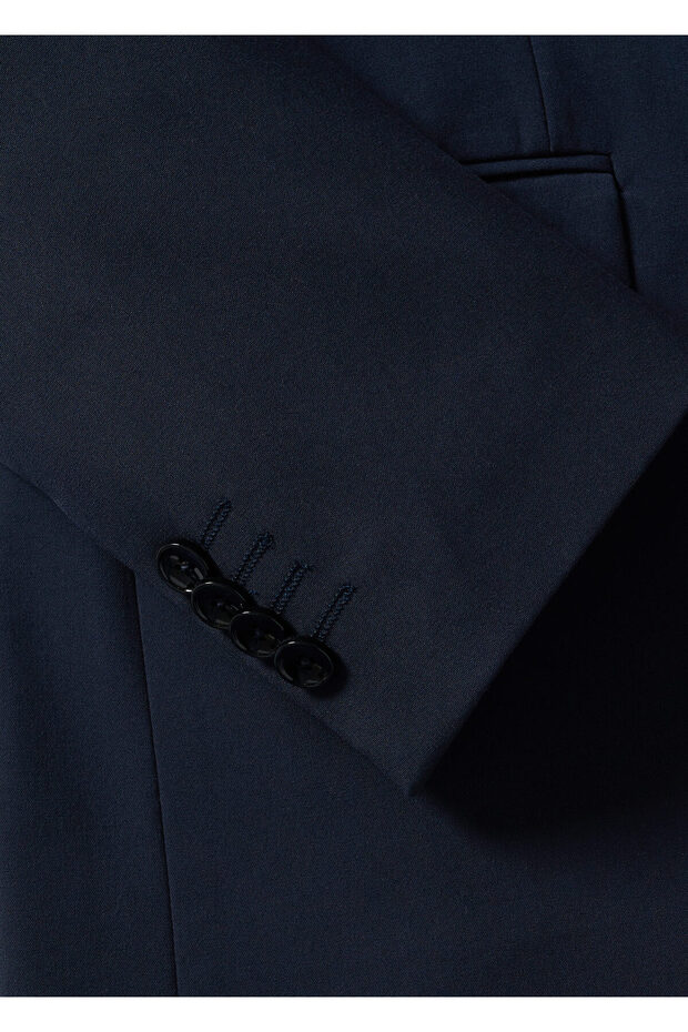 Dar Kesim Blazer Ceket - 7