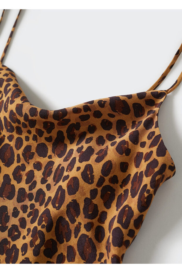 Leopar Desenli Üst - 9