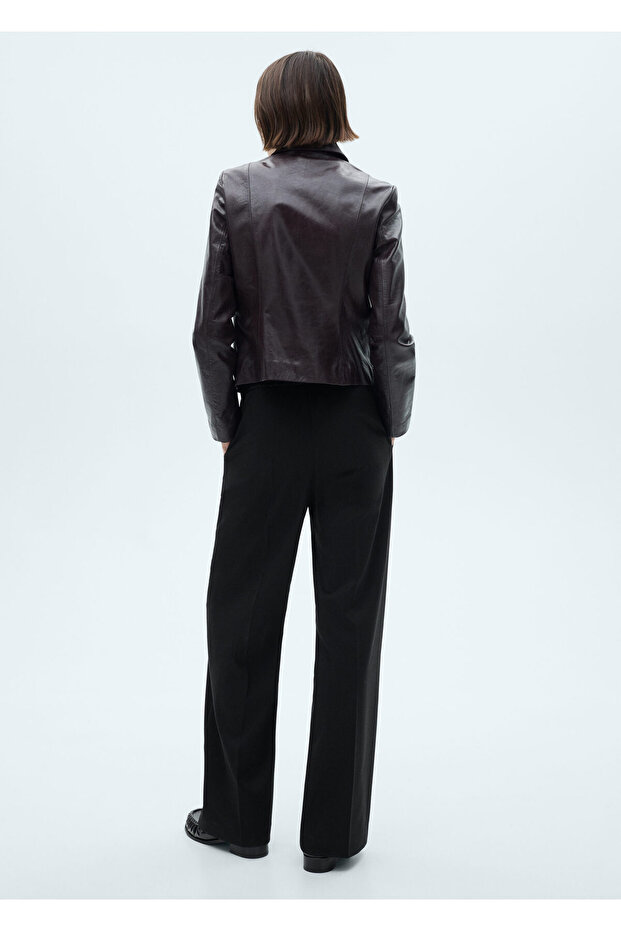 Siyah Kadın Pantolon 77035663 - 3