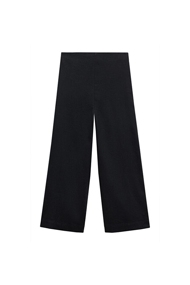 Siyah Kadın  Pantolon 77192007 - 6