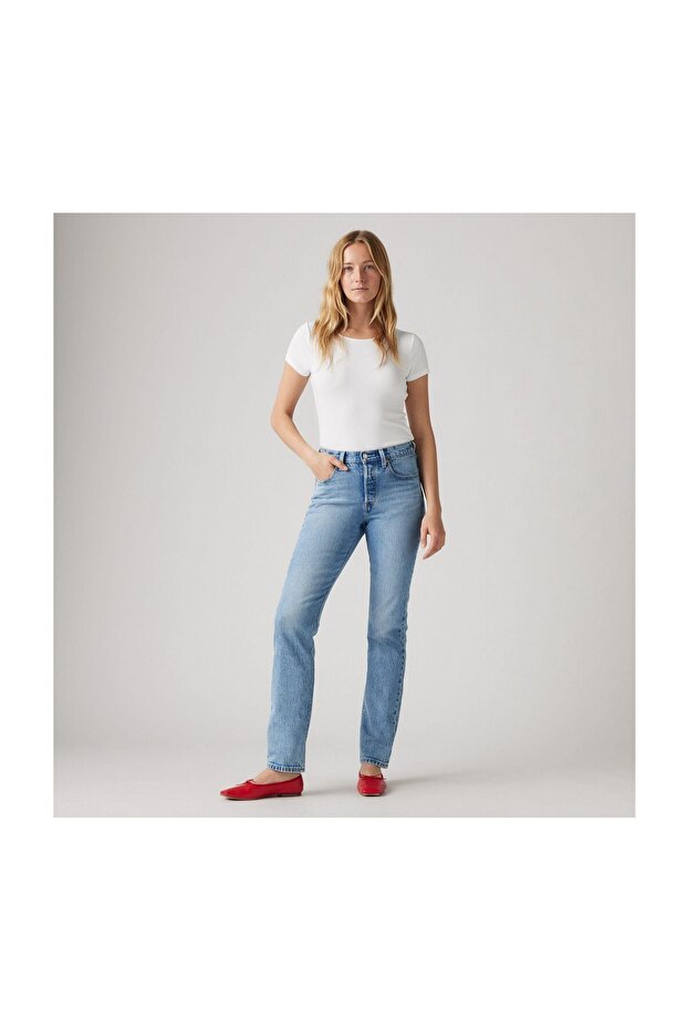 Džíny Dámské / Dívčí modré - 1