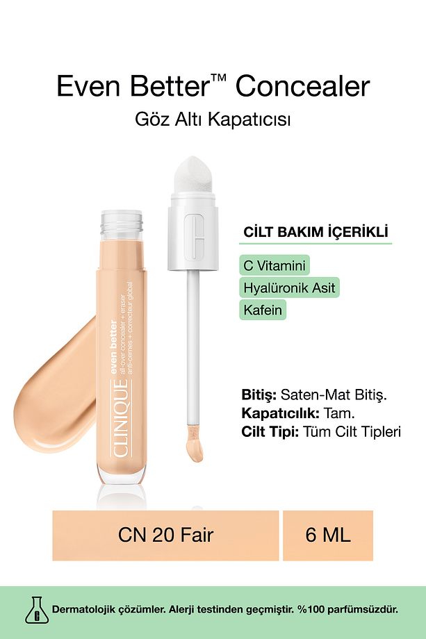 Cilt Bakım Içerikli Göz Altı Kapatıcısı - Even Better™ Concealer - Cn 20 Fair - 6ml - 1