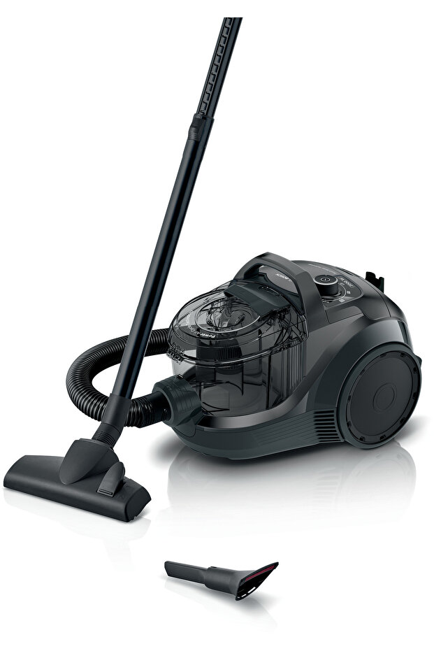 BOSCH Series 4 Bagless Vacuum Cleaner 2000 Watts, BGS21WBAGB Black