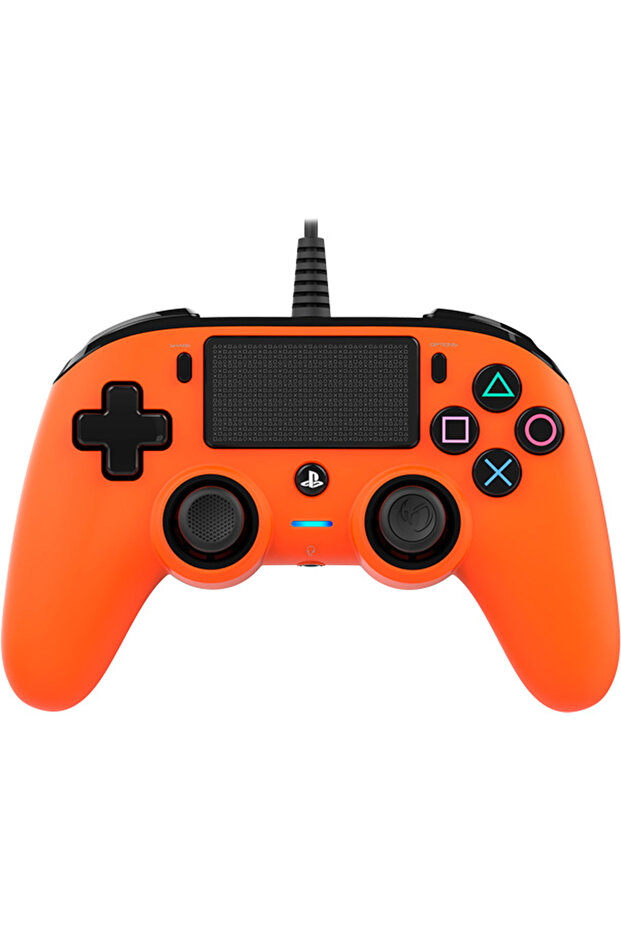 Nacon Wired compact Controller PS4 - Orange - 1