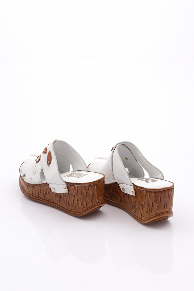 216-2064 Kadin Mega Kalin Taban Terlik - 3