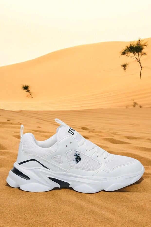 A 1999004 White Women's Casual Sneaker