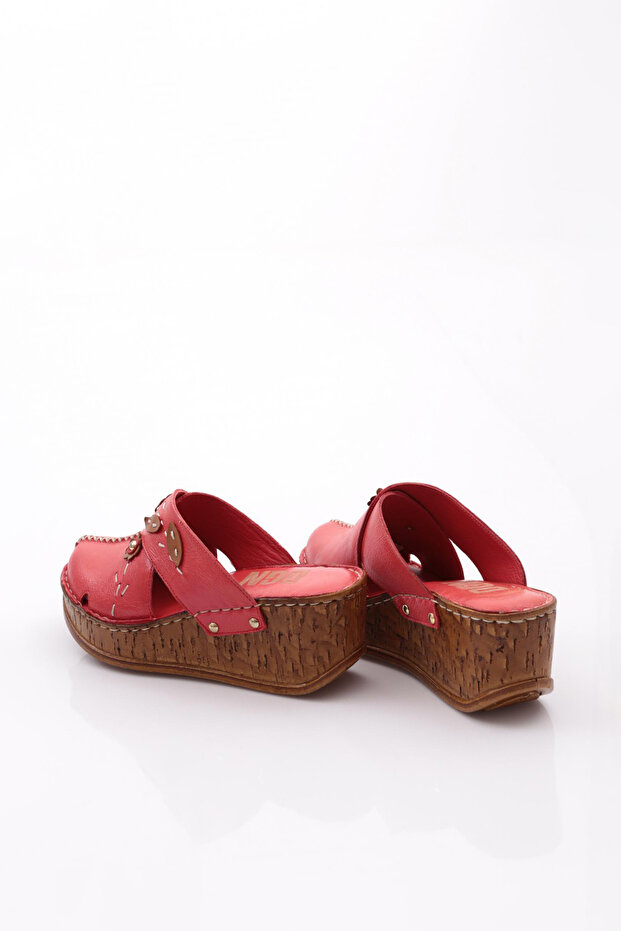 216-2064 Kadin Mega Kalin Taban Terlik - 3