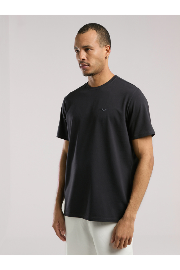 Ever Essentials Regular Antrasit Erkek Tişört - 2