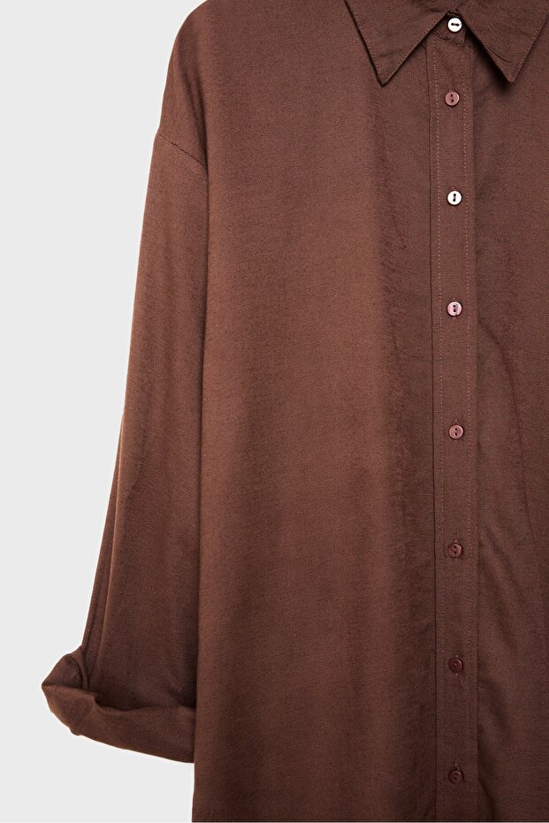 قميص من مزيج الكتان - 8