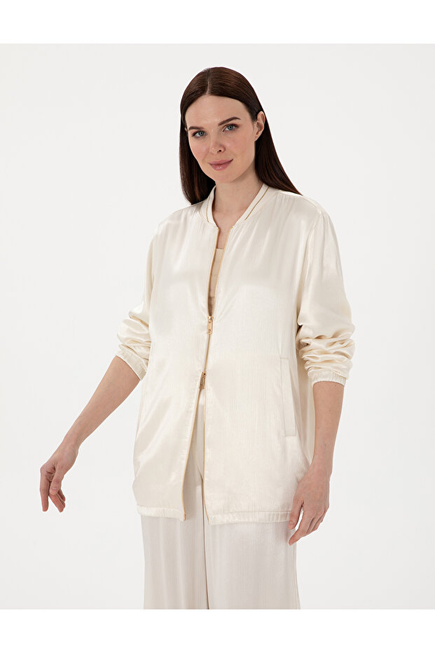 Ecru Comfort Fit Blouse 50301119 -Vr019