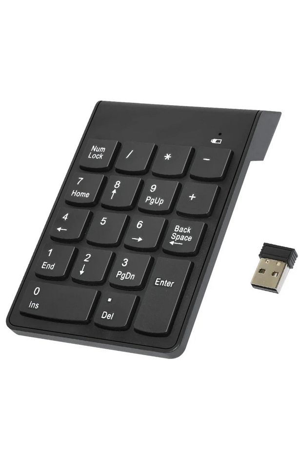 Mini Klavye Numaratör Kablosuz Usb Numerik Klavye Tuş Takımı Numpad - 1