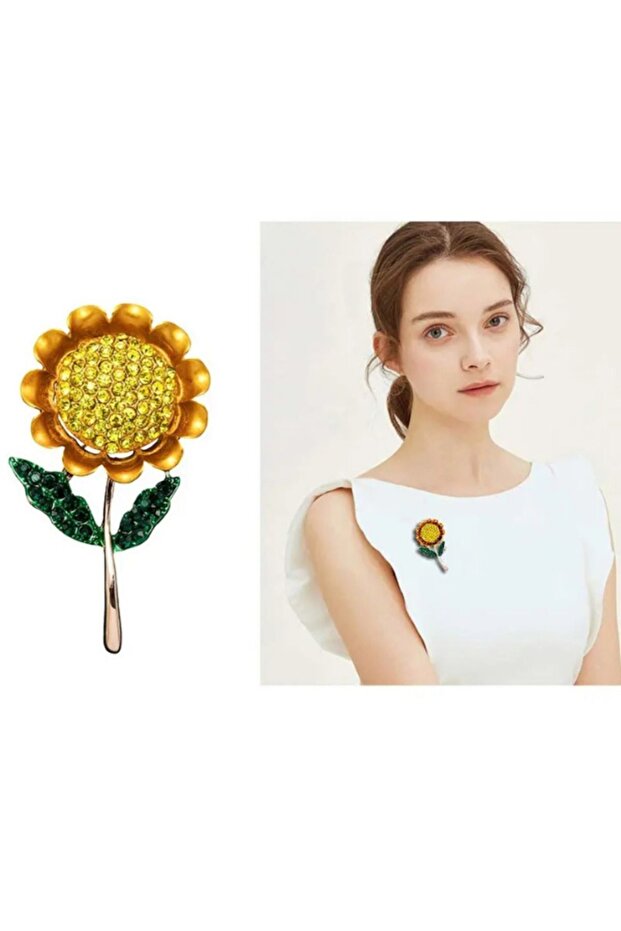 Ayçiçeği Broş - 8