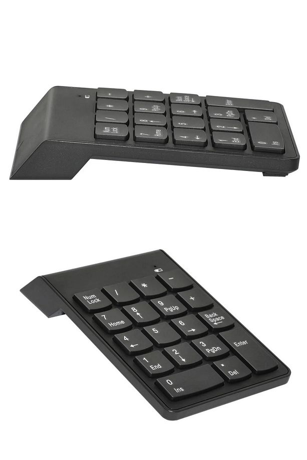 Mini Klavye Numaratör Kablosuz Usb Numerik Klavye Tuş Takımı Numpad - 5