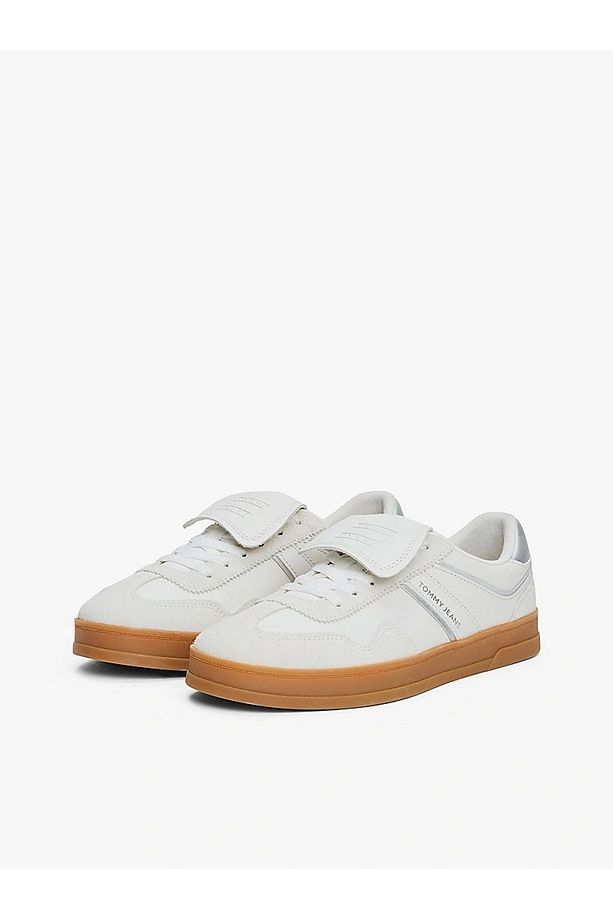 Kadın Süet Kumaş Rahat Taban Marka Logolu Bağcıklı Gri Sneaker EN0EN02715-0I0 - 2