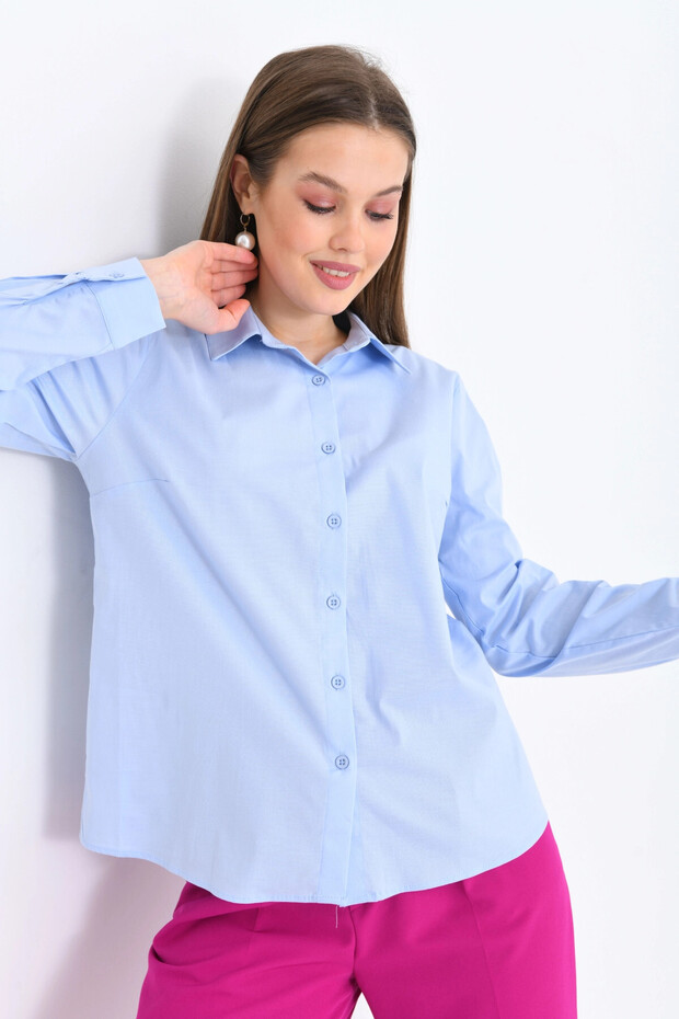Mavi Basic Жіноча ткана сорочка - 7