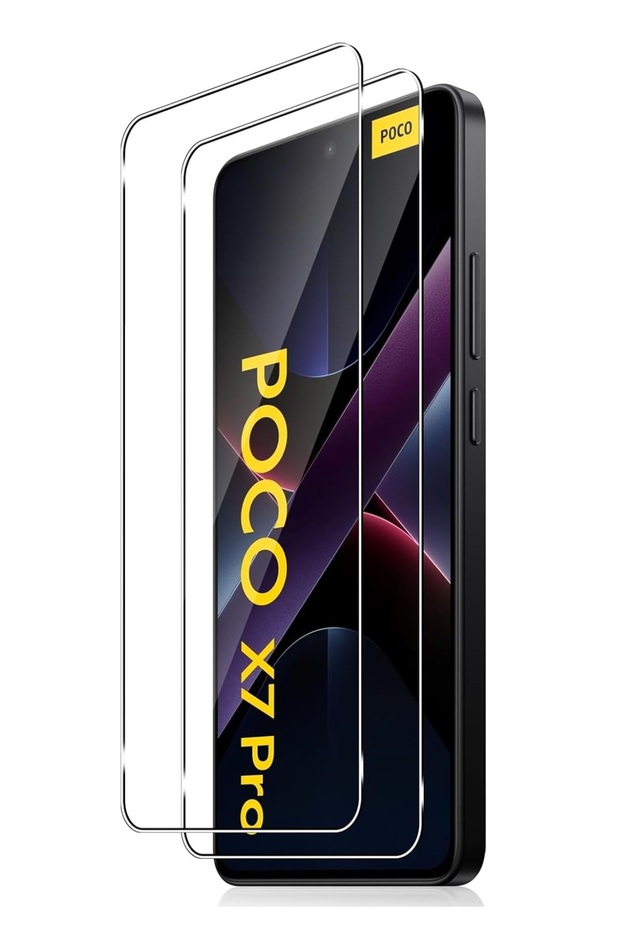 واقي شاشة Poco X7 Pro نانو زجاج نانو - يعمل ببصمة الإصبع